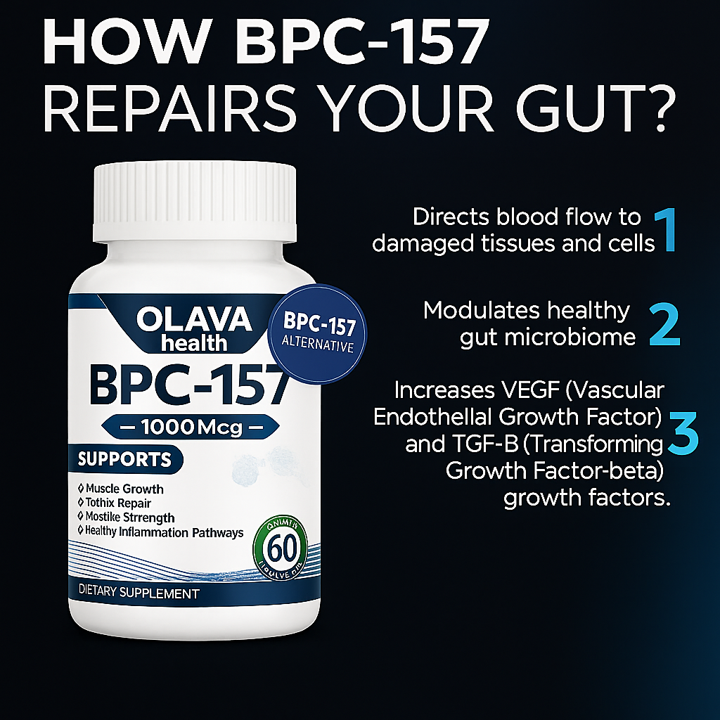 Olava™ BPC-157 Peptide Capsules